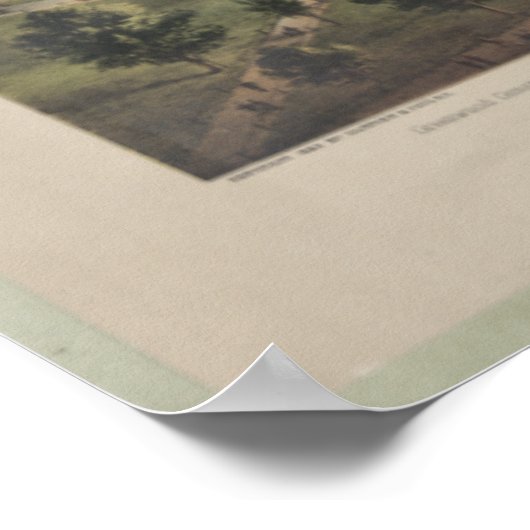 Haven van New York - 1892 Poster (Hoek)