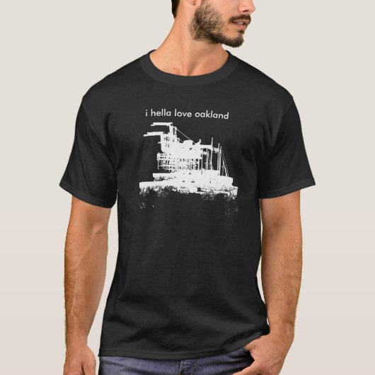 Haven van Oakland Landmarks T-shirt (Voorkant)