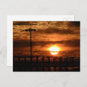 Haven van Oakland Sunset Briefkaart (Voorkant / Achterkant)