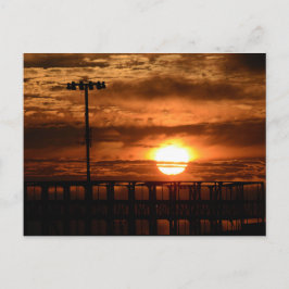 Haven van Oakland Sunset Briefkaart