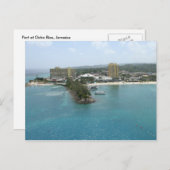Haven van Ocho Rios, Briefkaart Jamaica (Voorkant / Achterkant)