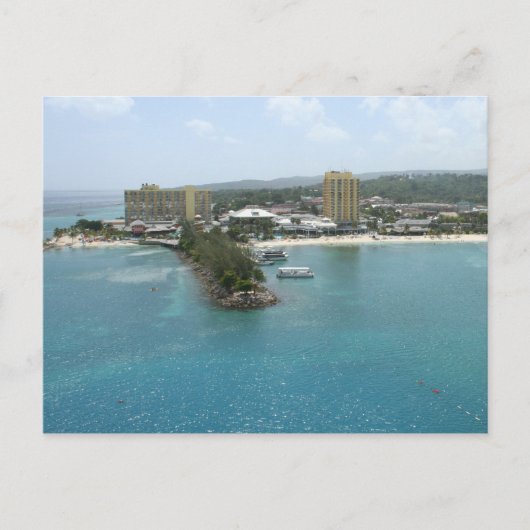 Haven van Ocho Rios, Briefkaart Jamaica (Voorkant)