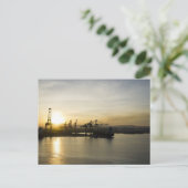Haven van Panama Sunrise Briefkaart (Staand voorkant)