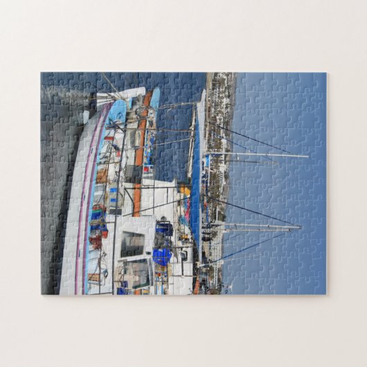 haven van Paphos Legpuzzel (Horizontaal)