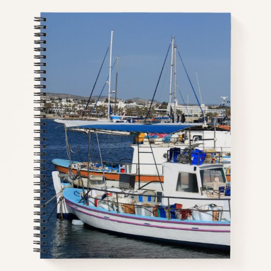 haven van Paphos Notitieboek (Voorkant)