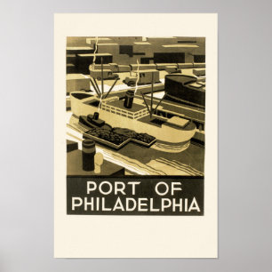 Haven van Philadelphia Poster