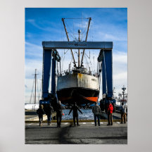 Haven van Port Townsend scheepswerf fotografie