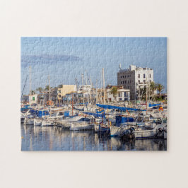 Haven van Portixol bij schemering - Palma de Mallo Legpuzzel