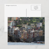 haven van riomaggiore briefkaart (Voorkant / Achterkant)