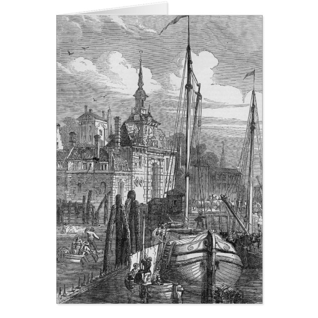 Haven van Rotterdam, Holland (Voorkant)