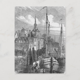 Haven van Rotterdam, Holland Briefkaart