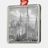 Haven van Rotterdam, Holland Metalen Ornament (Links)