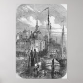 Haven van Rotterdam, Holland Poster (Voorkant)