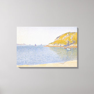 Haven van Saint-Cast door Paul Signac Canvas Afdruk