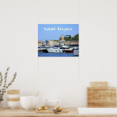 Haven van Saint-Tropez, Côte d'Azur Poster (Keuken)