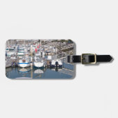 Haven van Saint-Vaast-la-Hougue in Frankrijk Bagagelabel (Voorkant horizontaal)