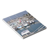 Haven van Saint-Vaast-la-Hougue in Frankrijk Notitieblok (Schuin)