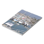 Haven van Saint-Vaast-la-Hougue in Frankrijk Notitieblok (Linkerzijde)