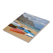 Haven van San Andres op Tenerife Tegeltje (Zijkant)