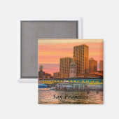 Haven van San Francisco Magnet (Voorkant / Achterkant)