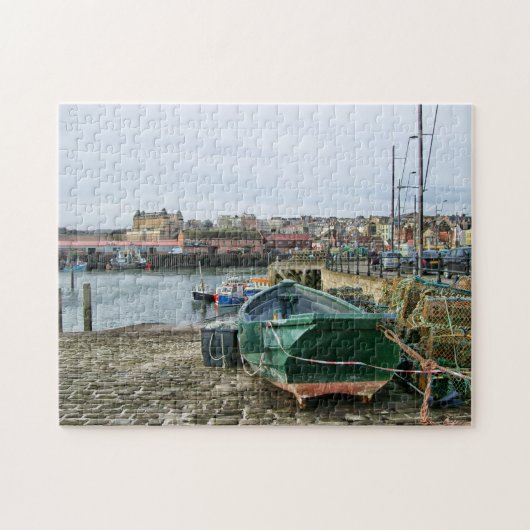 Haven van Scarborough. Legpuzzel (Horizontaal)