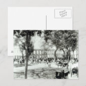 Haven van Spanje, Trinidad, 1891 Briefkaart (Voorkant / Achterkant)