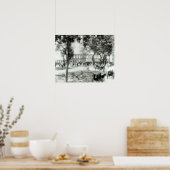 Haven van Spanje, Trinidad, 1891 Poster (Keuken)