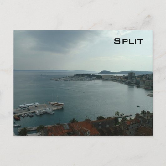 Haven van splitsing briefkaart (Voorkant)