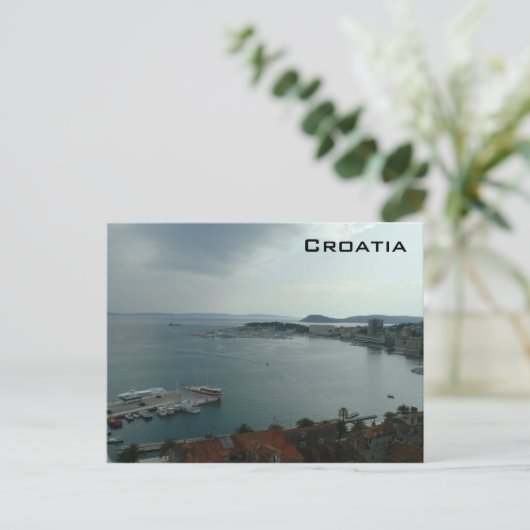 Haven van splitsing briefkaart (Staand voorkant)