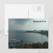 Haven van splitsing briefkaart (Voorkant / Achterkant)