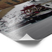 "Haven van St. Paul Riverboat" Foto Afdruk (Hoek)