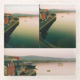 Haven van Tobermory, Isle of Mull, Schotland Glazen Onderzetter