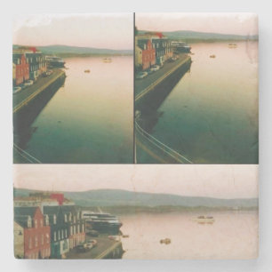 Haven van Tobermory, Isle of Mull, Schotland Stenen Onderzetter