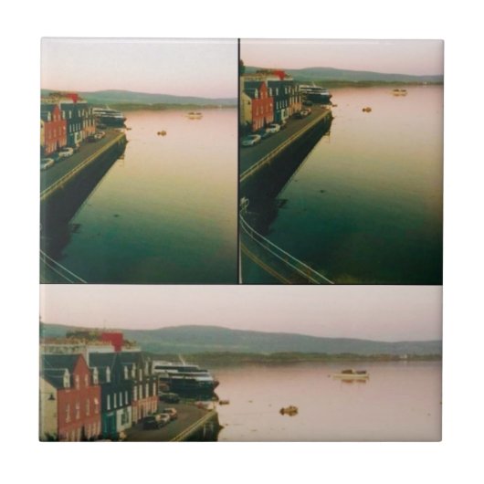 Haven van Tobermory, Isle of Mull, Schotland Tegeltje (Voorkant)