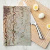 Haven van Triëst door Egon Schiele, kunst Theedoek (Quarter Fold)