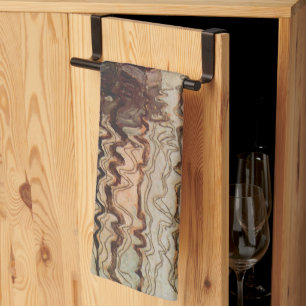 Haven van Triëst door Egon Schiele, Vintage Art Theedoek