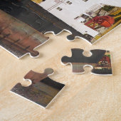 Haven van Valletta. Legpuzzel (Zijkant)