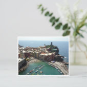 haven van vernazza briefkaart (Staand voorkant)