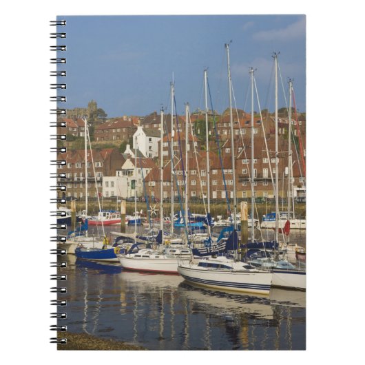 Haven, Whitby, North Yorkshire, Engeland Notitieboek (Voorkant)