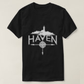 Haven White Logo Classic T-Shirt (Design voorkant)