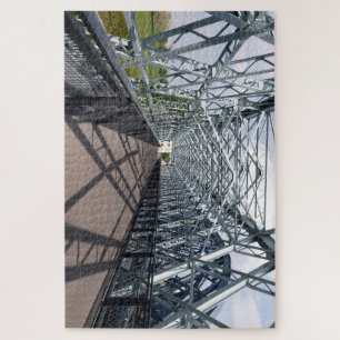 Havenbrug vakwerkbrug bij de ingang van de Al Legpuzzel