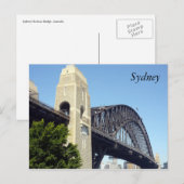 havenbrugpylon briefkaart (Voorkant / Achterkant)