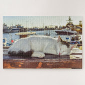 havenkattenpuzzel legpuzzel (Horizontaal)