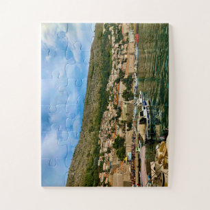 Havenkleuren Dubrovnik's Zeezijde Charme Legpuzzel