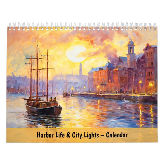 Havenleven & Stadslichten – Kalender (Hoes)
