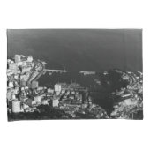  havenoverzicht van het Vorstendom Monaco Kussensloop (Voorkant-Rechts)