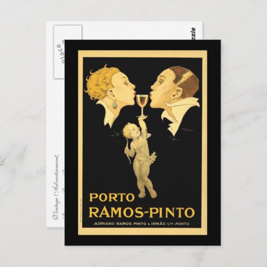  havenreclame briefkaart (Voorkant / Achterkant)