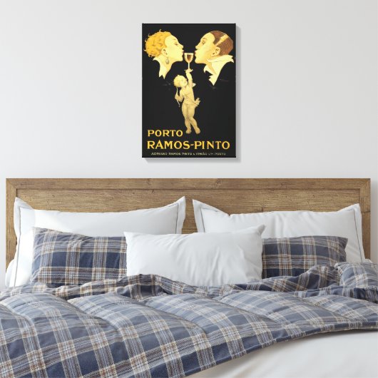 havenreclame canvas afdruk (Insitu (Slaapkamer))