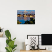 Havenreflectie Poster (Thuiskantoor)