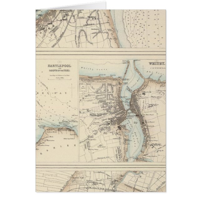 Havens en havens aan de oostkust van Engeland (Voorkant)